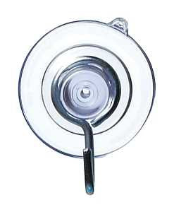 Adams 7500-77-1043 Suction Cup, PVC/Steel, Clear