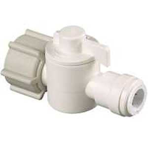 Watts 3552-0808/P-673 In-Line Valve, 1/2 x 3/8 in Connection, NPS x CTS, 250 psi Pressure, Thermoplastic Body