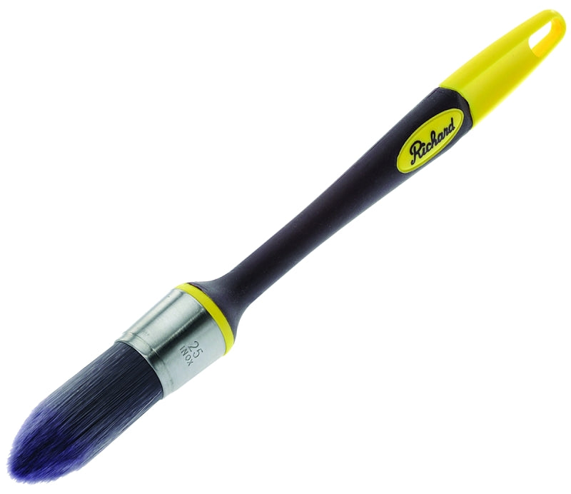 Hyde 13425 Trim Brush, Polyester Bristle, Soft-Grip Handle