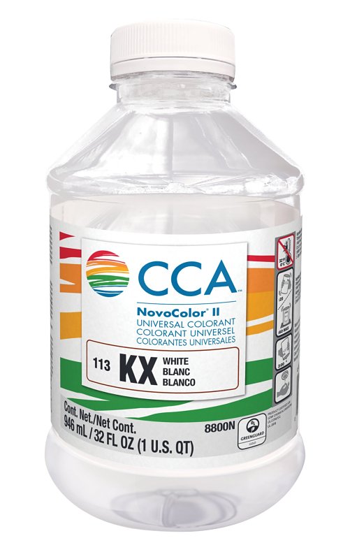 UNIV COLORANT KX WHITE QT