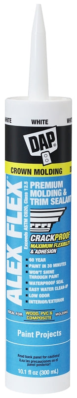 SEALANT MLDG TRIM WHITE 10.1OZ