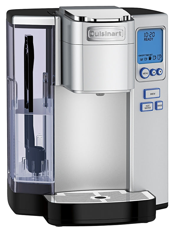 Cuisinart SS-10P1 Coffee Maker, 72 oz Capacity, 1200 W, Plastic, Stainless Steel, Button Control