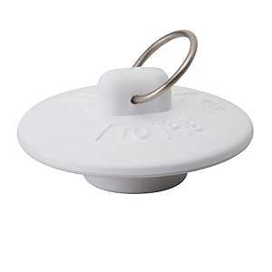 Moen M-Line Series M2400 Stopper, Universal, Rubber, White