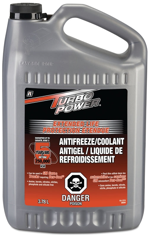 Recochem 16-374 Anti-Freeze Coolant, 3.78 L, Orange