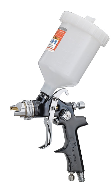 Ingersoll Rand 210G Spray Gun, 0.05 in Nozzle, Gravity Feed Throttle, 11 cfm Air, 60 psi Air