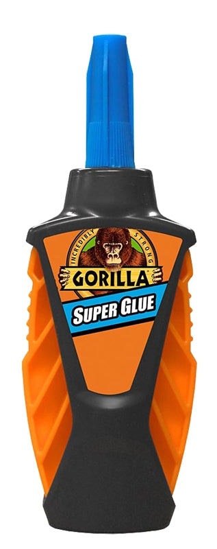 Gorilla 6621502 Micro Precise Super Glue, Liquid, Irritating, Sharp, Clear, 5.5 g Bottle