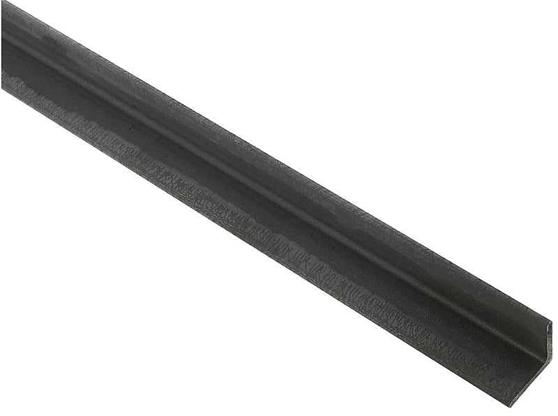 Stanley Hardware 4061BC Series N215-509 Angle Stock, 2 in L Leg, 48 in L, 1/4 in Thick, Steel, Mill