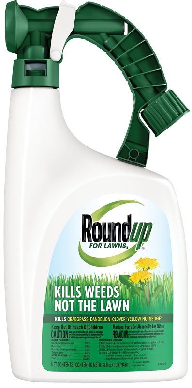 Roundup 5008810 Weed Killer, Liquid, 32 oz Bottle