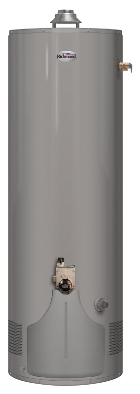 Richmond 9G50-38FN4 Water Heater, Natural Gas, 50 gal Tank, 38,000 Btu BTU