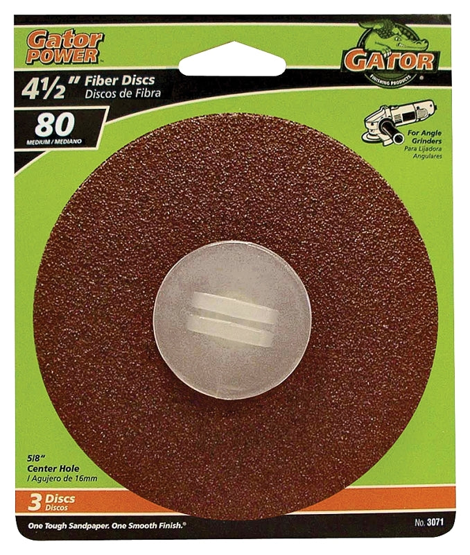 3071 FIBER SAND DISC 80G 4.5"