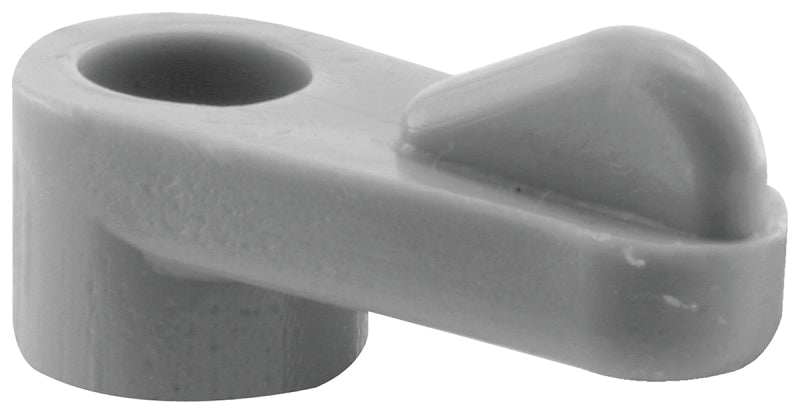 Make-2-Fit PL 7739 Window Screen Clip with Screw, Plastic, Gray