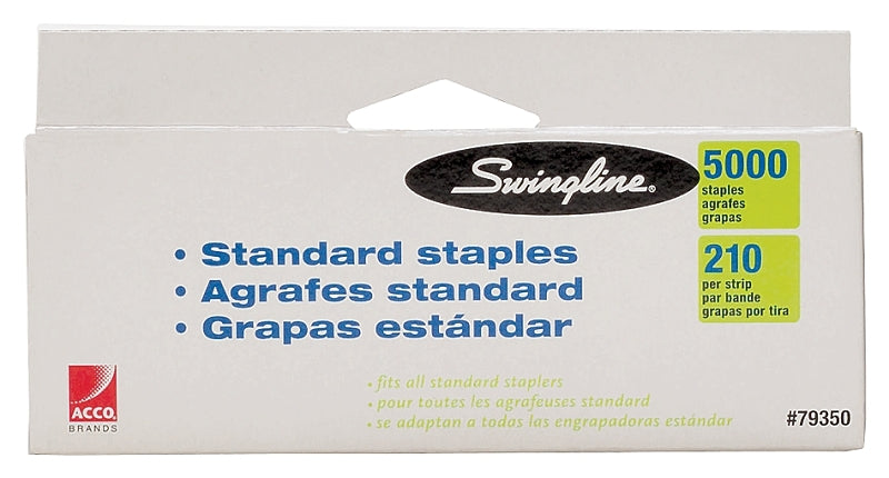 Swingline S7079350R Standard Staple, 1/4 in L Leg