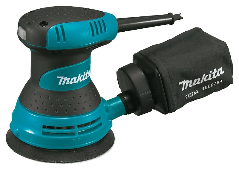 Makita BO5030 Random Orbit Sander, 3 A, 4-7/8 in Dia Pad, 5 in Dia Disc Pad/Disc