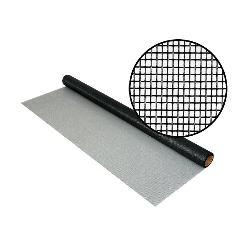 Phifer 3000063 Insect Screen, 100 ft L, 84 in W, Fiberglass, Charcoal