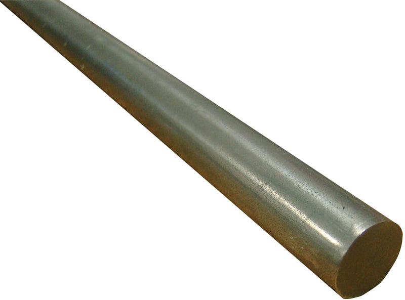 K & S 87135 Decorative Metal Rod, 1/8 in Dia, 12 in L, Stainless Steel