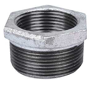 ProSource 35-1-1/2X1G Reducing Hex Pipe Bushing, 1-1/2 x 1 in, Female x Male, Steel, SCH 40 Schedule, 300 psi Pressure