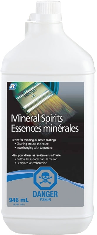Recochem 13-341 Mineral Spirit, Liquid, Hydrocarbon, Clear, 946 mL, Pack