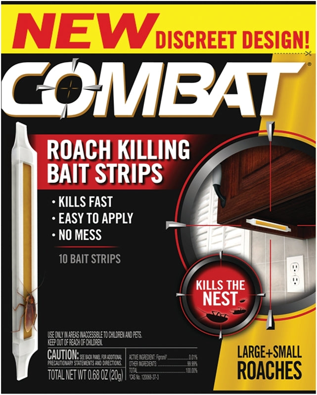 Combat 1695264 Roach Killer Bait Strip, Gel, Characteristic