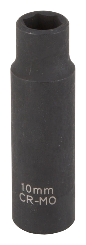 Vulcan Deep Impact Socket, 10 mm Socket, Black Phosphate