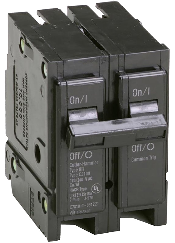 Eaton BQL2100 Circuit Breaker, Classic, Replacement, Type BQL, 100 A, 2 -Pole, 120/240 VAC