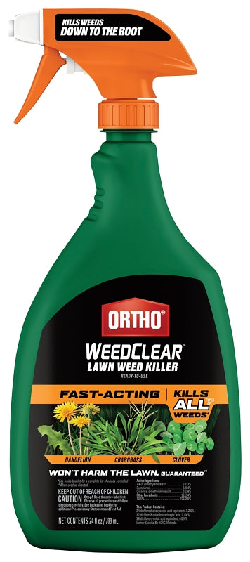 Ortho WEEDCLEAR 0447705 Weed Killer, Liquid, 24 oz Bottle