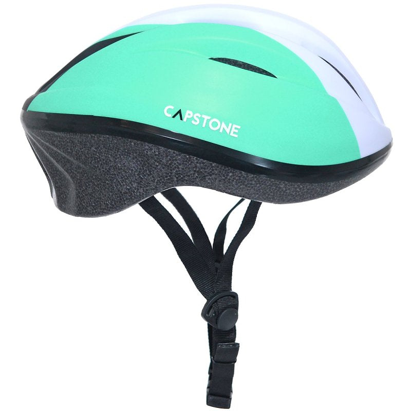 Capstone 64409 Multi-Sport Helmet, Adjustable Retention Dial Headgear, 22 to 23 in, Mint/White