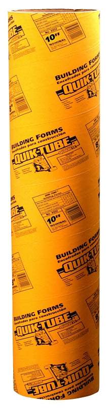 Quikrete 6922-02 Building Form, 10 in Dia, 4 ft L, Concrete