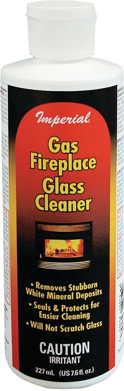 Imperial KK0044 Gas Fireplace Glass Cleaner, Liquid, Beige/Opaque, Viscous Liquid, 7.6 fl-oz Bottle