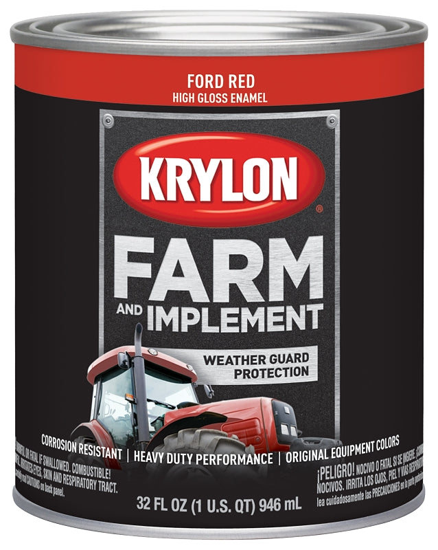 K02029000 PAINT FORD RED QT