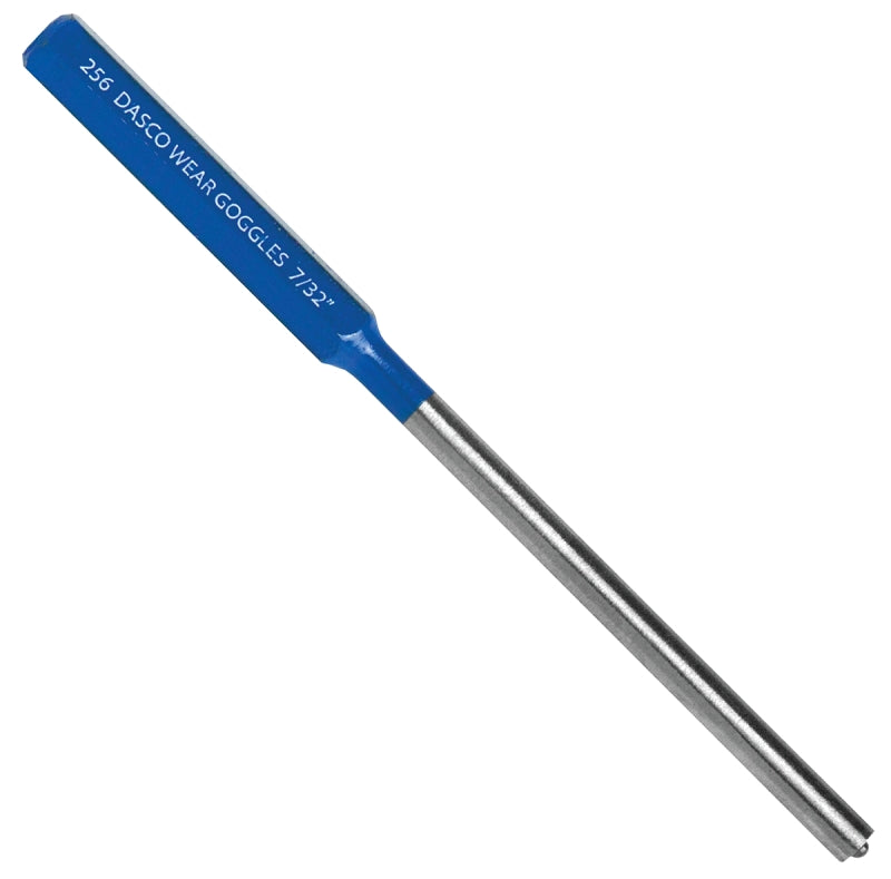 Dasco Pro 253-0 Roll Pin Punch, 1/8 in Tip, 4 in L, Steel