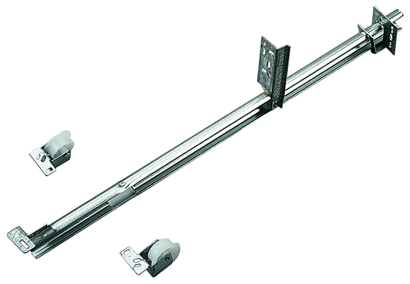 Knape & Vogt 1175P ZC 22-5/8 Drawer Slide, 50 lb, Center Undermount Mounting, 22-5/8 in L Rail, 1/2 in W Rail, Steel