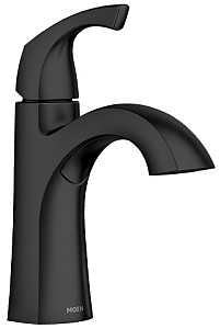 FAUCET BATHROOM 1H MATTE BLACK