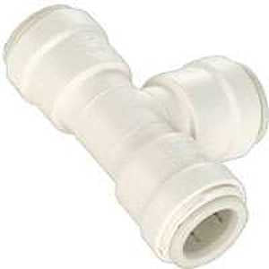 Watts 3523-08 Union Pipe Tee, 3/8 in, Sweat Push-Fit, Plastic, White, 100 psi Pressure