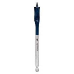 Bosch Daredevil DLSB1005 Spade Drill Bit, 1/2 in Dia, 16 in OAL, 1/4 in Dia Shank, Hex Shank