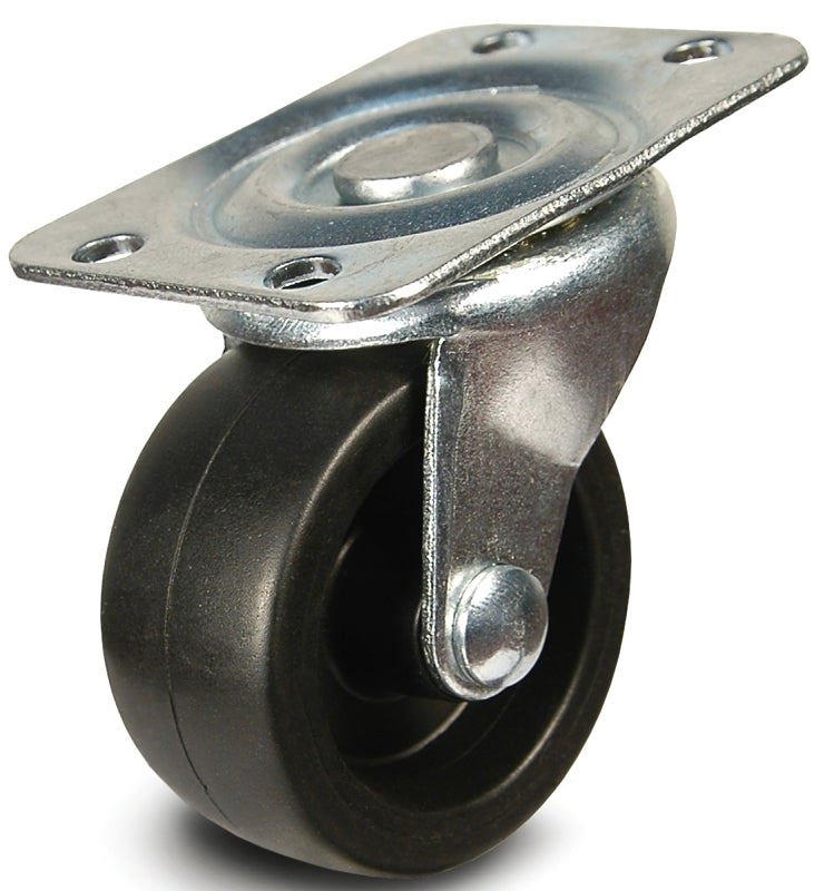 Dh Casters C-GD20PS Swivel Caster, 2 in Dia Wheel, 15/16 in W Wheel, Plastic Wheel, 125 lb