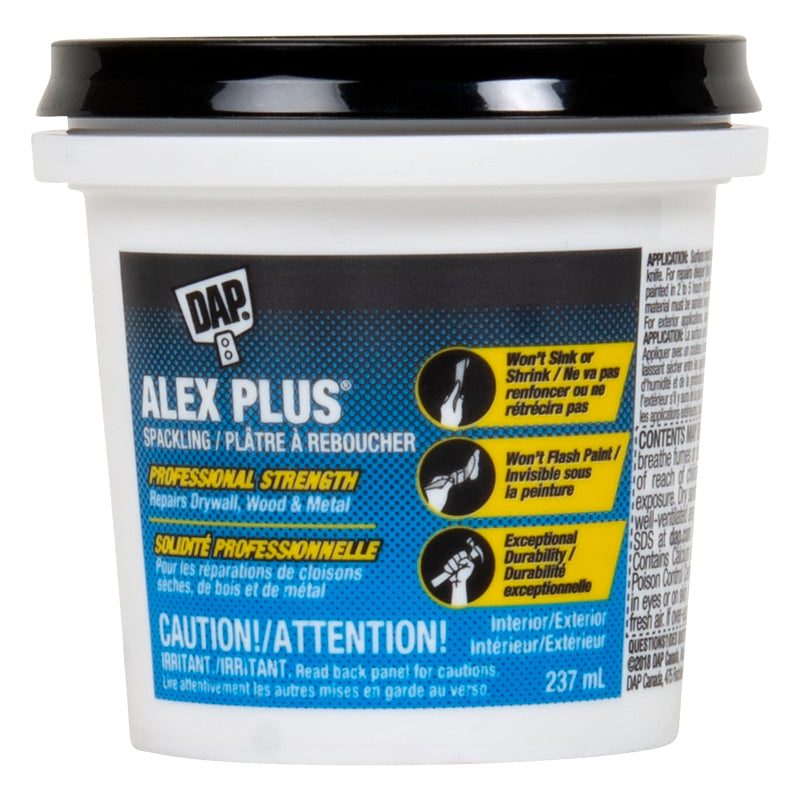 Alex Plus 74866 Spackling, Off-White/White, 237 mL