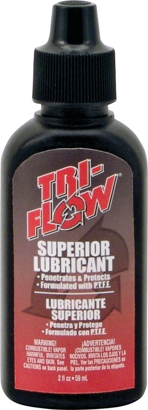 Tri-Flow TF21010 Lubricant, 2 oz Bottle, Liquid