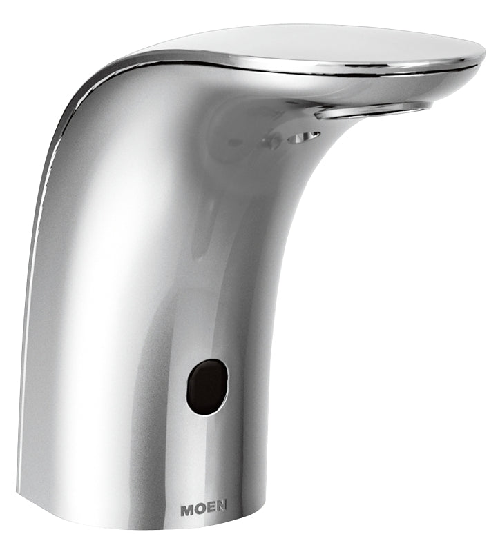 Moen M-Power Series 8553 Electronic Lavatory Faucet, 0.5 gpm, Metal, Chrome Plated, Straight Spout