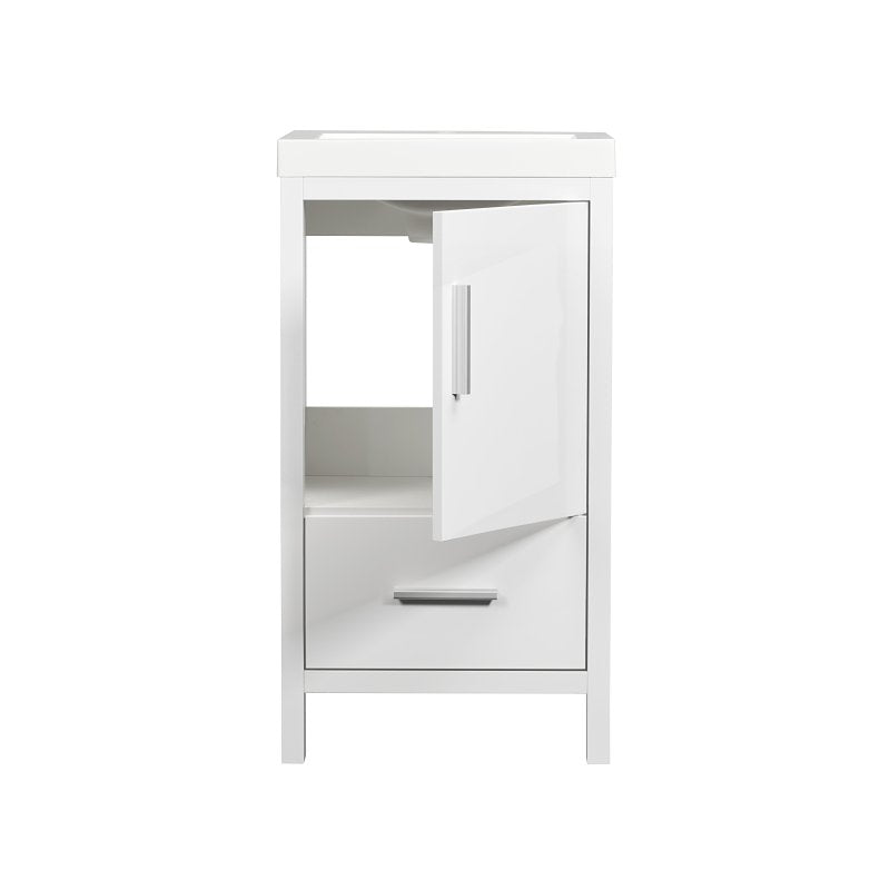 SMALLY 1818 W VANITY WHT 18X18