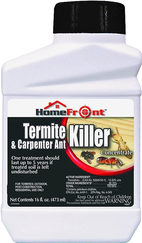 HomeFront 10567 Terminate and Carpenter Ant Killer, Sprinkle Application, 1 pt Can