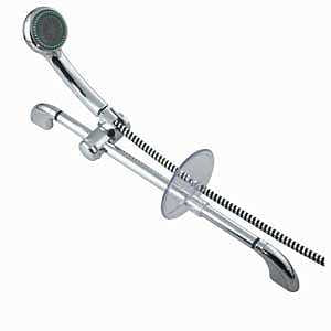 Moen M1140 Handheld Shower with Slide Bar, 5-Spray Function, Chrome