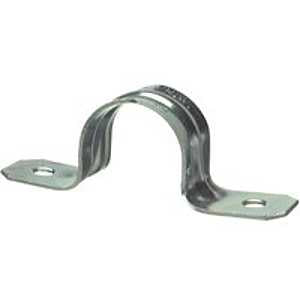 Halex 26124 Conduit Strap, Steel, Galvanized