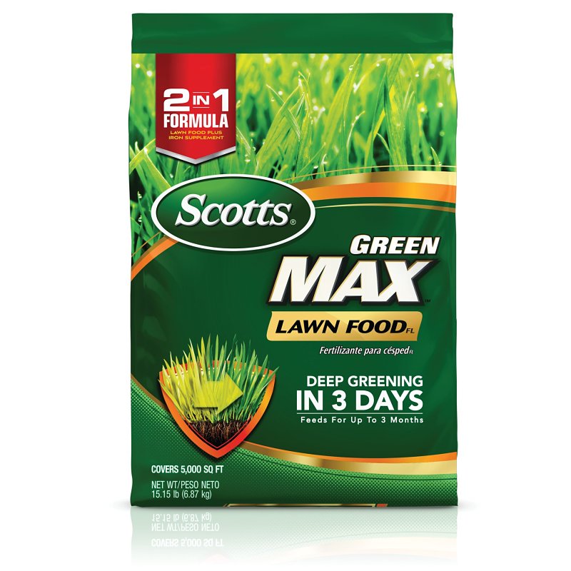 Scotts 44701 Lawn Food, 15.15 lb Bag, Granular, 33-0-2 N-P-K Ratio