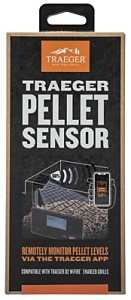 Traeger BAC523 Pellet Sensor, Stainless Steel, Black, For: Pro 575 and 780 Ironwood 650 and 885 Grills