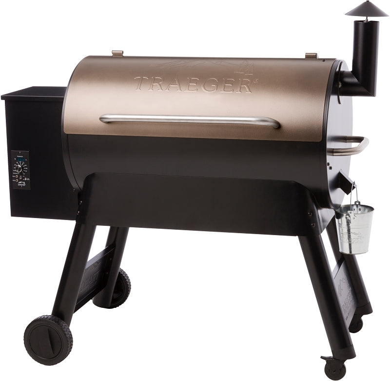 Traeger TFB88PZB Pro 34 Pellet Grill, 36,000 Btu, Steel Body, Bronze