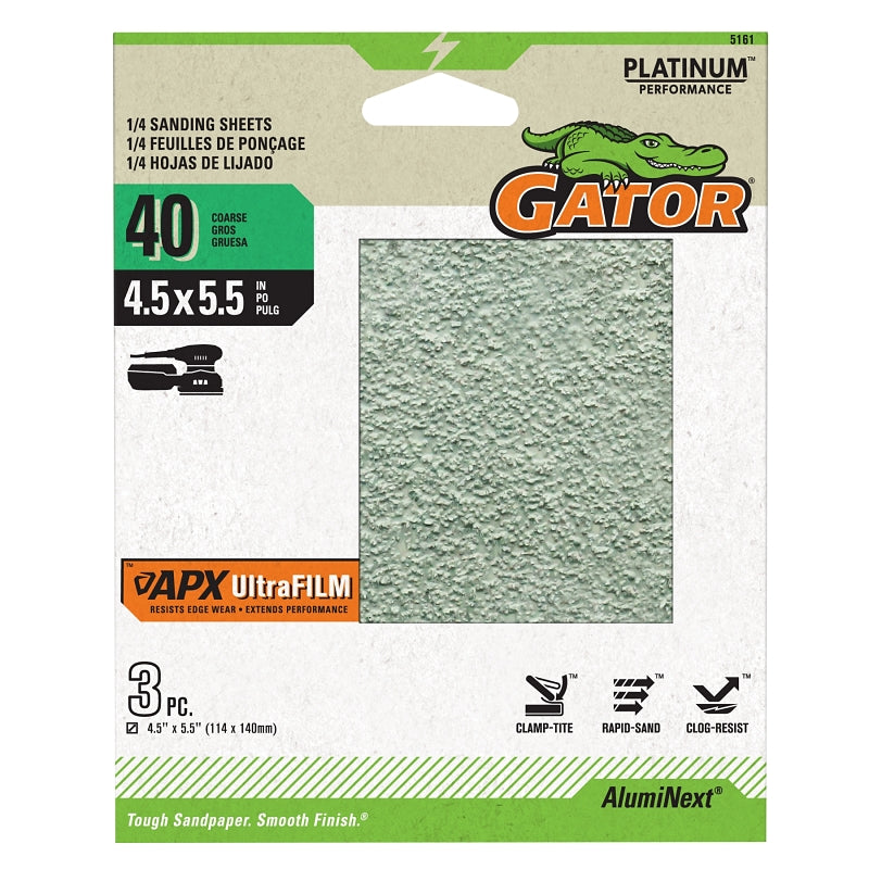 PAPER SAND 1/4 40GRT 4.5X5.5IN