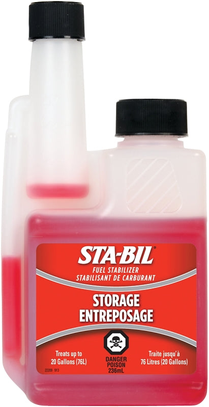 Sta-Bil 22209 Fuel Stabilizer, Red, 8 oz, Bottle