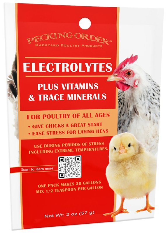 Pecking Order 9686 Electrolytes Plus, 2 oz