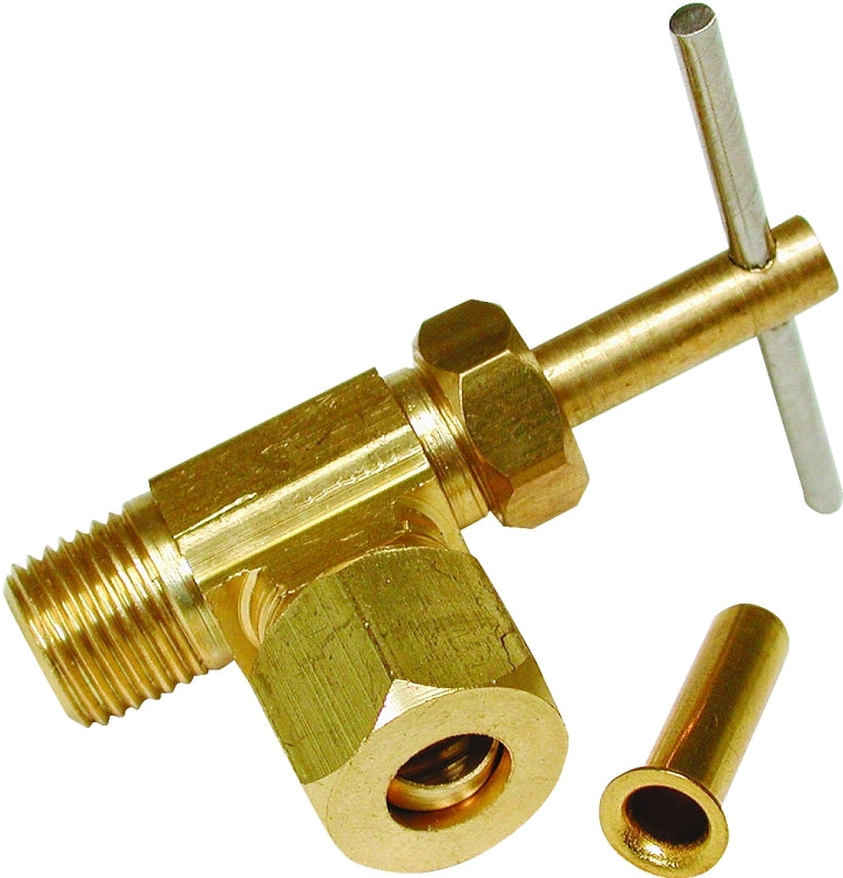 Dial 9440 Angle Needle Valve, Brass, For: Evaporative Cooler Purge Systems