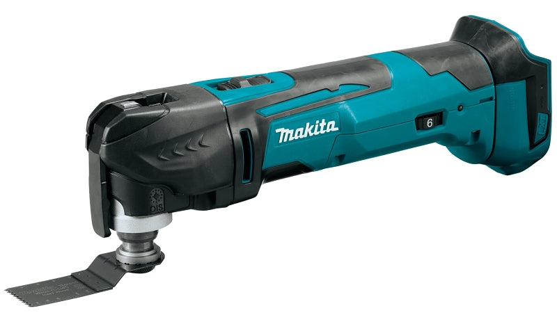 Makita XMT03Z Oscillating Multi-Tool, Tool Only, 18 V, 3 Ah, 6000 to 20,000 opm, 3.2 deg Oscillating